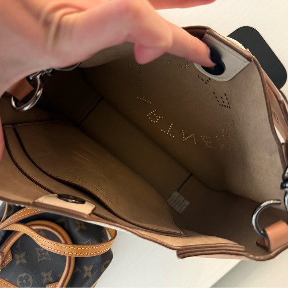 Stella McCartney Perforated Logo Bag with Strap - Picture 6 of 9